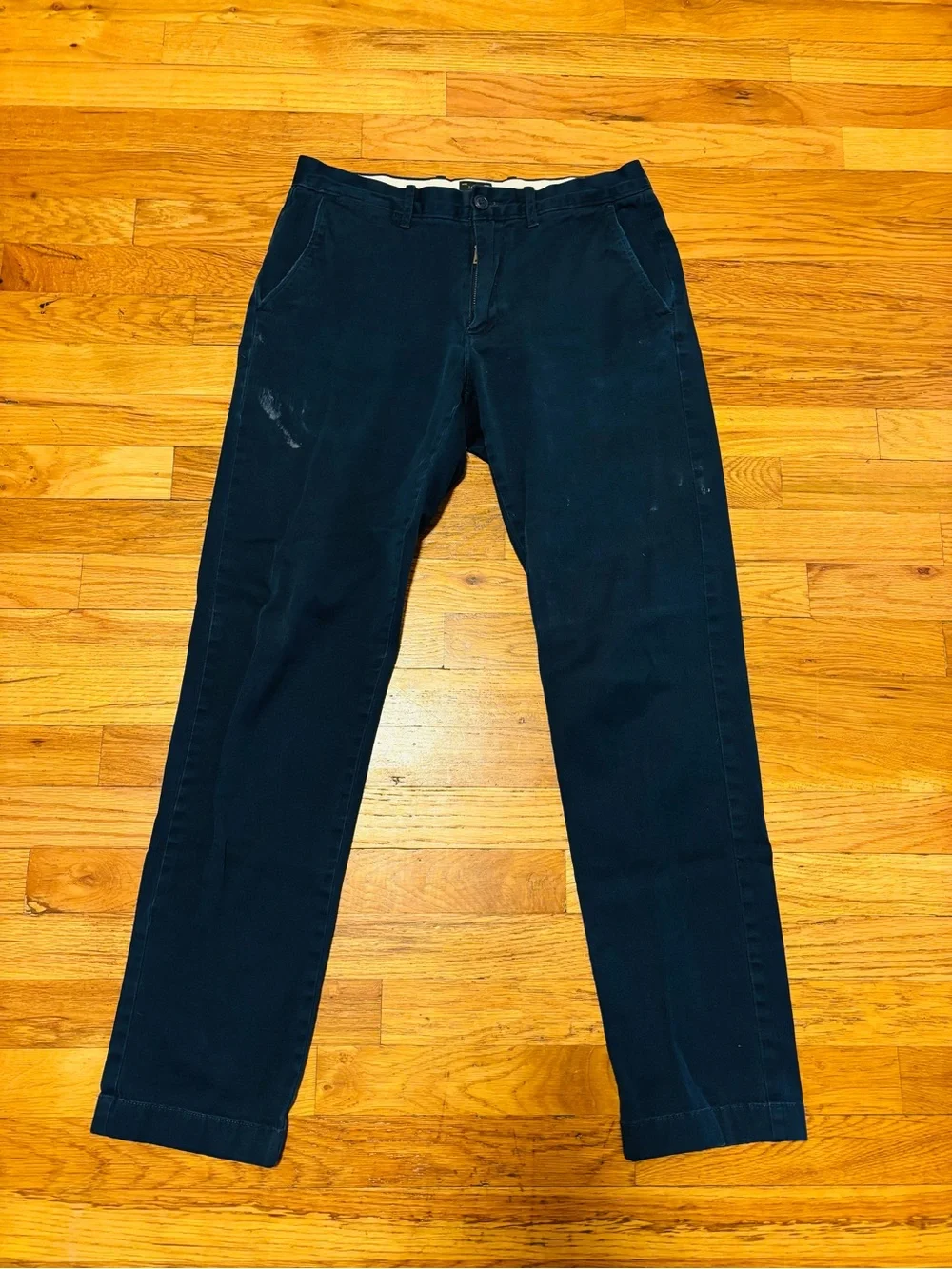 J. Crew 770 Straight Navy Chino Pants